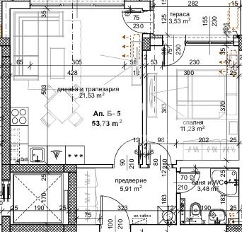 In vendita  1 camera da letto Plovdiv , Trakiia , 62 mq | 97823981 - Immagine [2]