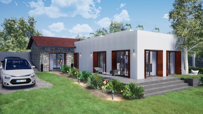 Продава  Къща област Стара Загора , с. Хрищени , 70 кв.м | 64078123 - изображение [17]