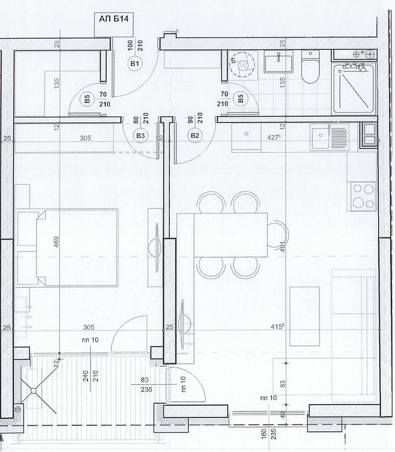 In vendita  1 camera da letto Sofia , Malinova dolina , 76 mq | 50661155 - Immagine [2]