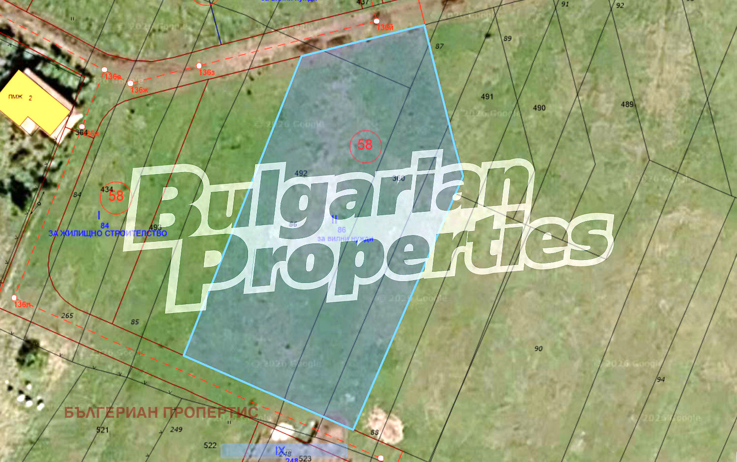 Продава ПАРЦЕЛ, с. Белчин, област София област, снимка 3 - Парцели - 55822072