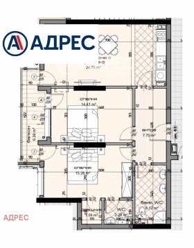 Продава  3-стаен, град Варна