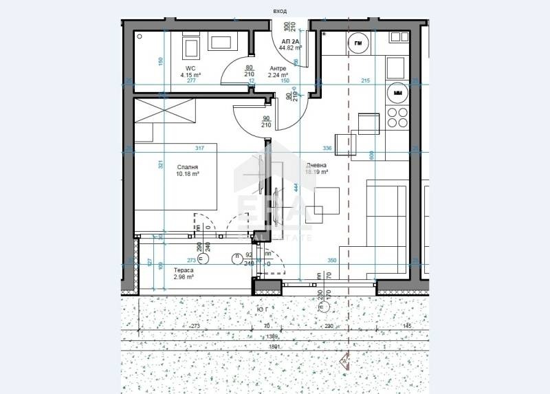 Продава 2-СТАЕН, гр. Варна, Изгрев, снимка 10 - Апартаменти - 54064974