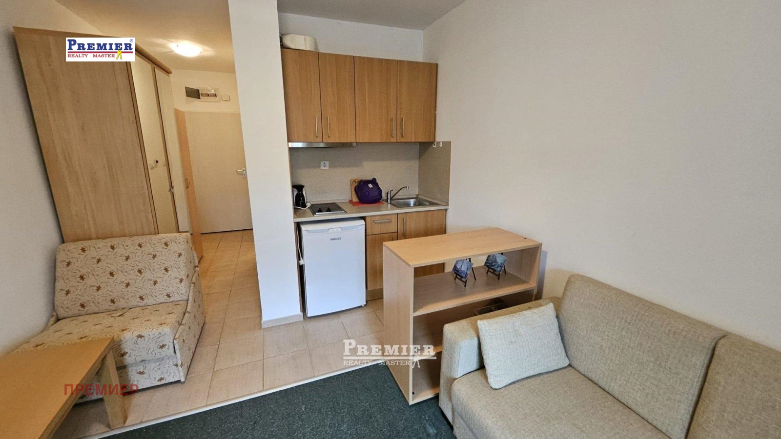 Продава 1-СТАЕН, гр. Ахелой, област Бургас, снимка 3 - Апартаменти - 54326680