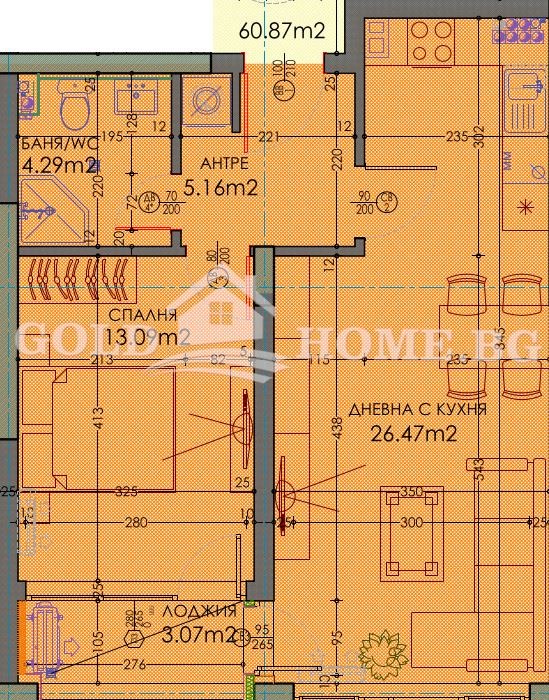 Продава 2-СТАЕН, гр. Пловдив, Тракия, снимка 2 - Aпартаменти - 46704144