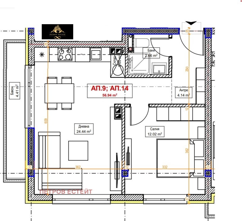 À venda  1 quarto região Pazardzhik , Velingrad , 66 m² | 77240615