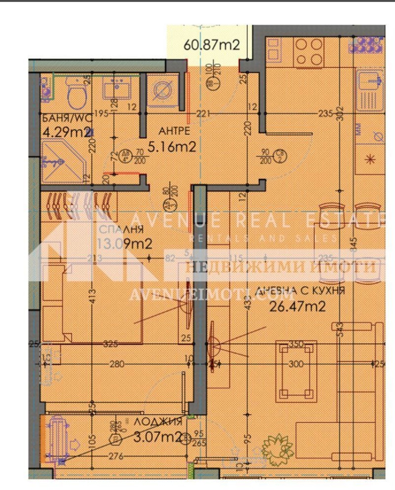 Til salg  1 soveværelse Plovdiv , Trakiya , 74 kvm | 44908905 - billede [4]