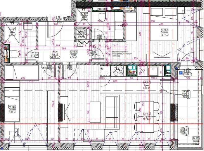 Продава 3-СТАЕН, гр. София, Кръстова вада, снимка 6 - Aпартаменти - 45571865