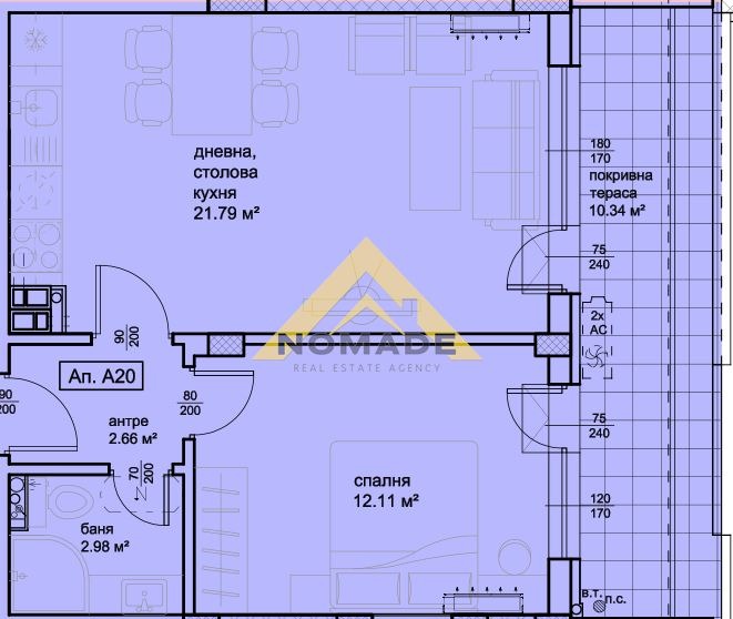 На продаж  1 спальня Пловдив , Христо Смирненски , 71 кв.м | 17464825 - зображення [9]