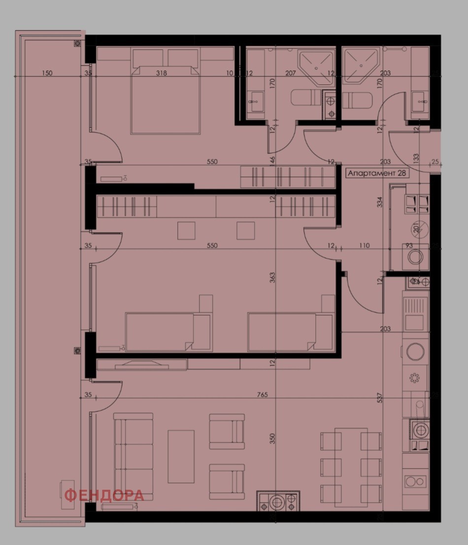 Продава 3-СТАЕН, гр. София, Кръстова вада, снимка 2 - Апартаменти - 53949990