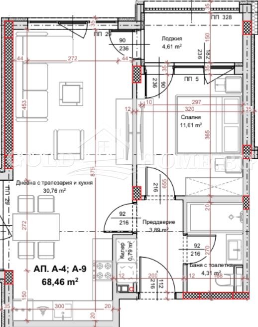 Продава  2-стаен град Пловдив , Остромила , 68 кв.м | 48664482 - изображение [5]