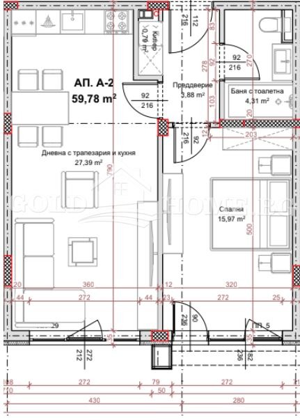 Продава  2-стаен град Пловдив , Остромила , 68 кв.м | 48664482 - изображение [8]