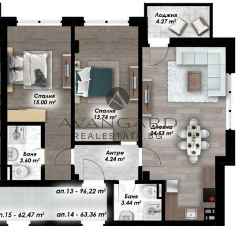 Продава 3-СТАЕН, гр. Пловдив, Остромила, снимка 2 - Апартаменти - 52798656