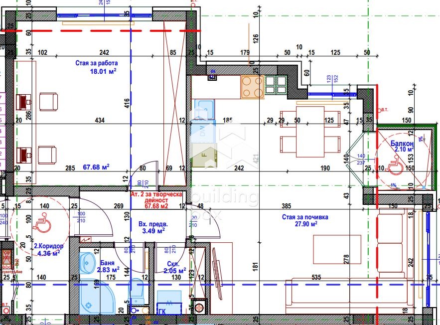 Продава 2-СТАЕН, гр. София, гр. Банкя, снимка 2 - Апартаменти - 52732140