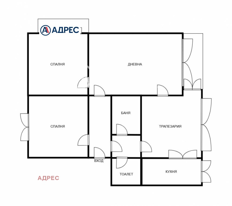 Продава МНОГОСТАЕН, гр. Варна, Чаталджа, снимка 3 - Апартаменти - 52328618