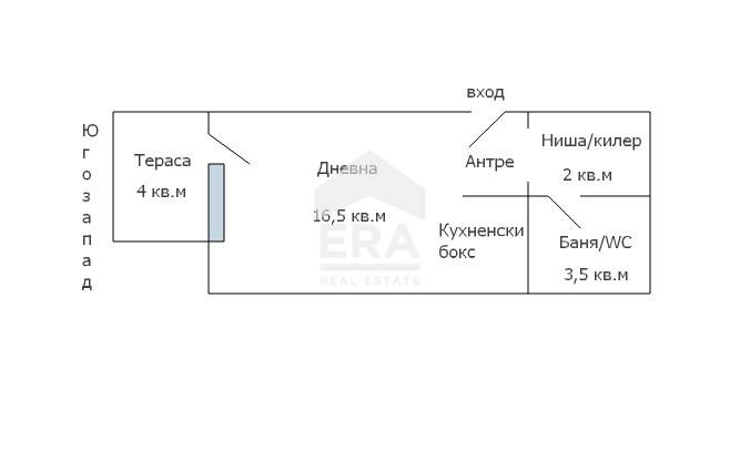 Продава 1-СТАЕН, гр. Варна, Лятно кино Тракия, снимка 6 - Апартаменти - 53509487