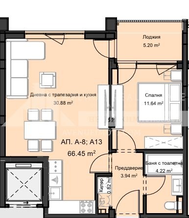 Til salgs  1 soverom Plovdiv , Ostromila , 74 kvm | 92547807 - bilde [3]
