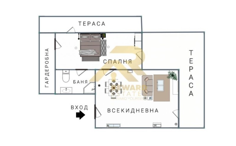 Til salgs  2 soverom Pernik , Tvardi livadi , 86 kvm | 52676497 - bilde [12]