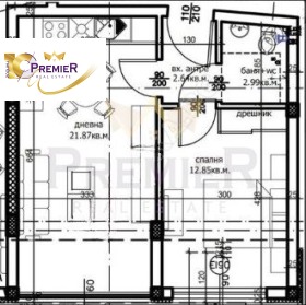 1 Schlafzimmer m-t Sotira, Warna 2