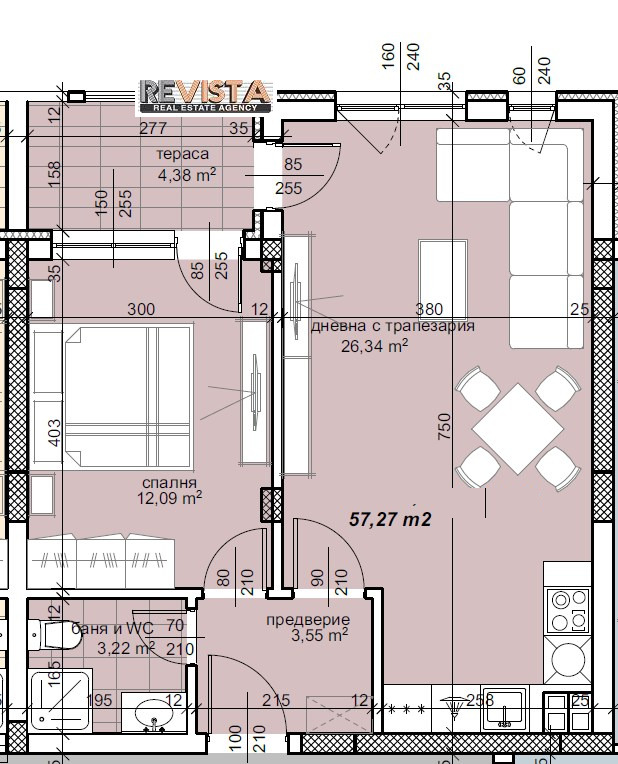 Продава 2-СТАЕН, гр. Пловдив, Христо Смирненски, снимка 3 - Aпартаменти - 49301043