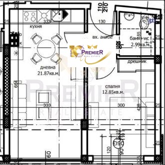 Продава 2-СТАЕН, гр. Варна, м-т Сотира, снимка 2 - Aпартаменти - 49303246