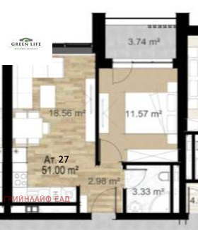 1 bedroom Zona B-5, Sofia 4