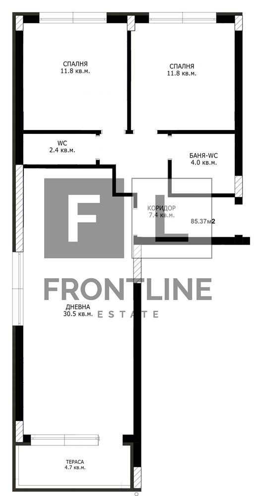 Продава 3-СТАЕН, гр. Варна, Кайсиева градина, снимка 1 - Aпартаменти - 49224515