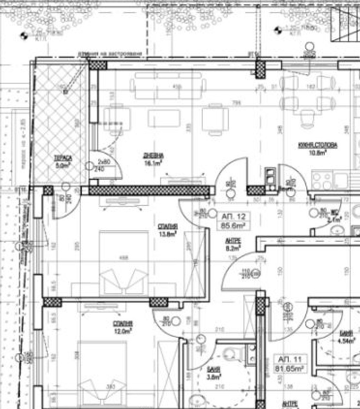 Na prodej  2 ložnice Sofia , Karpuzica , 107 m2 | 55462755 - obraz [2]