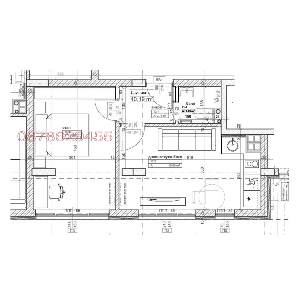 Продава 2-СТАЕН, гр. София, Банишора, снимка 2 - Апартаменти - 55730705