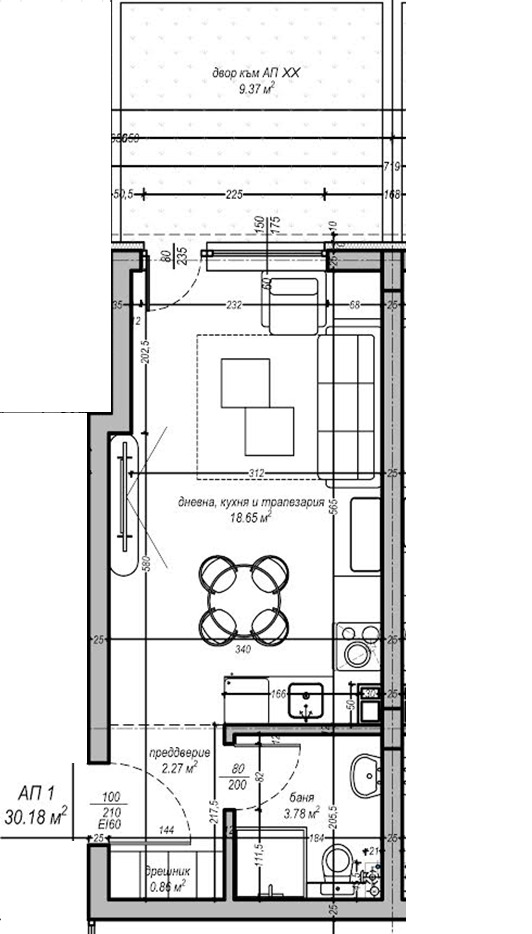 Zu verkaufen  Studio Sofia , Malinowa dolina , 45 qm | 47042074 - Bild [9]