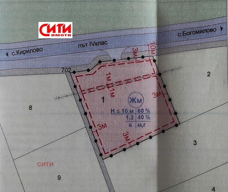 Продава ПАРЦЕЛ, с. Богомилово, област Стара Загора, снимка 3 - Парцели - 48479046