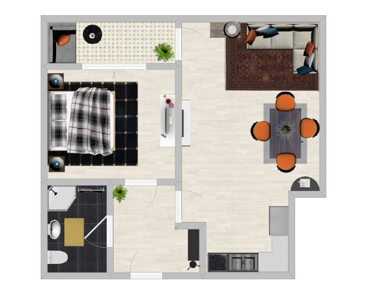 Zu verkaufen  1 Schlafzimmer Plowdiw , Ostromila , 69 qm | 32934122