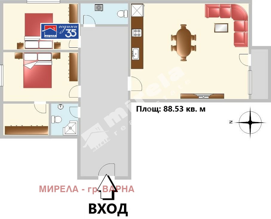 Продава 3-СТАЕН, гр. Варна, Виница, снимка 13 - Апартаменти - 55090066