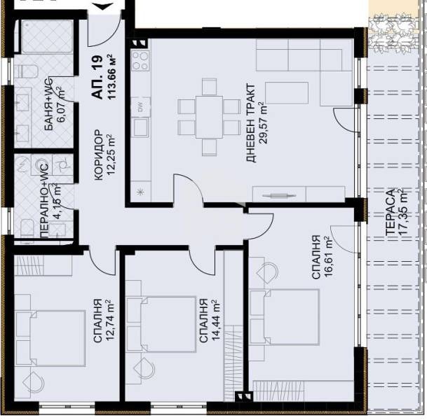 Zu verkaufen  2 Schlafzimmer Warna , Briz , 151 qm | 97611709 - Bild [6]