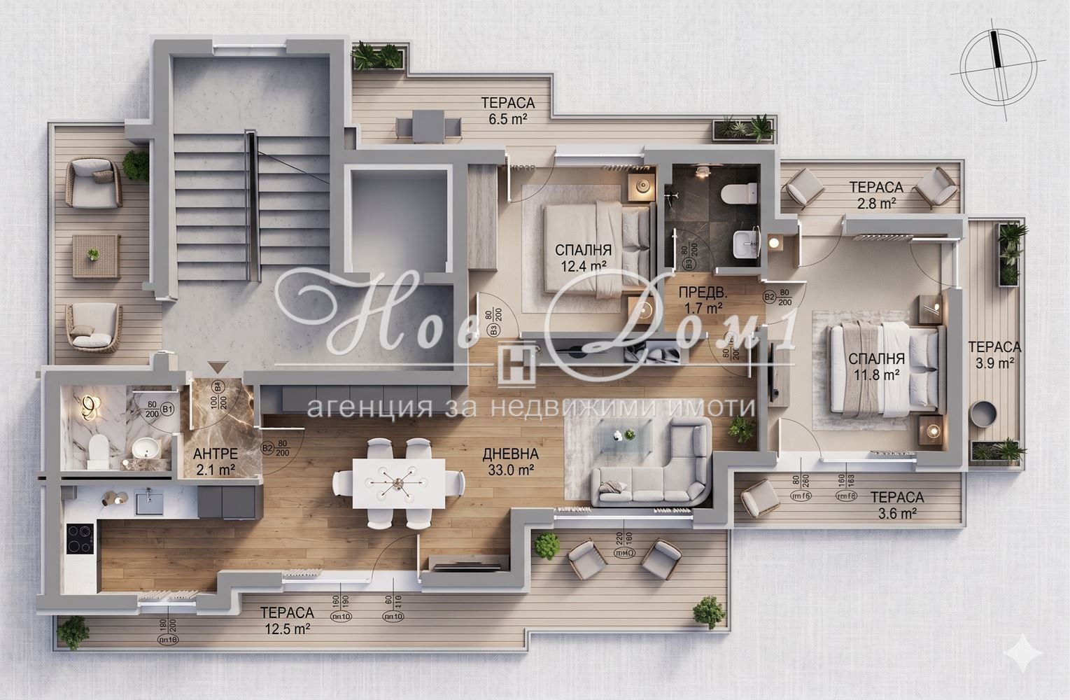 Продава 3-СТАЕН, гр. София, Студентски град