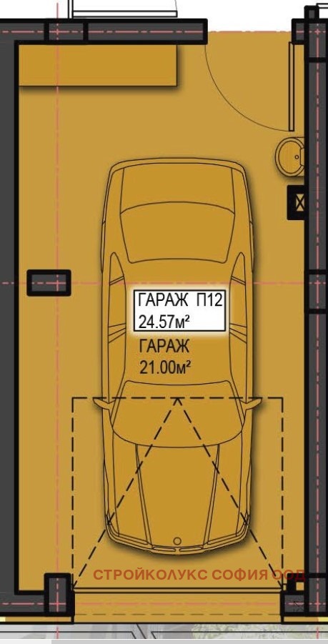 Продава ГАРАЖ, ПАРКОМЯСТО, гр. София, Младост 4