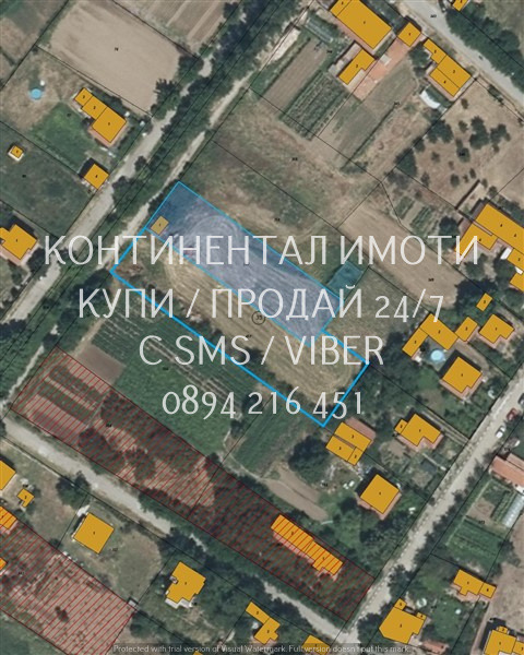 Продава ПАРЦЕЛ, с. Избеглии, област Пловдив, снимка 1 - Парцели - 48959586