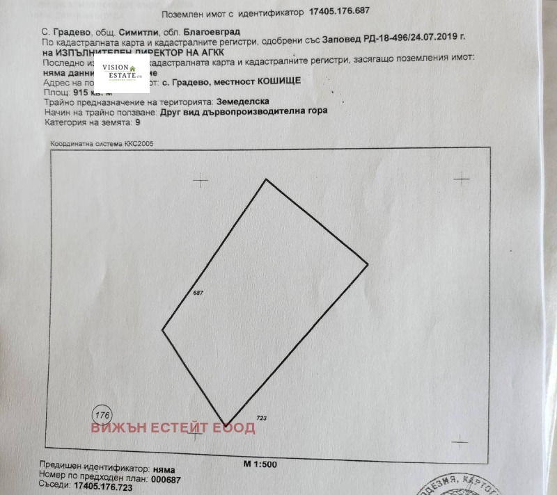 Zu verkaufen  Land region Blagoewgrad , Gradewo , 97 dka | 99739300 - Bild [4]