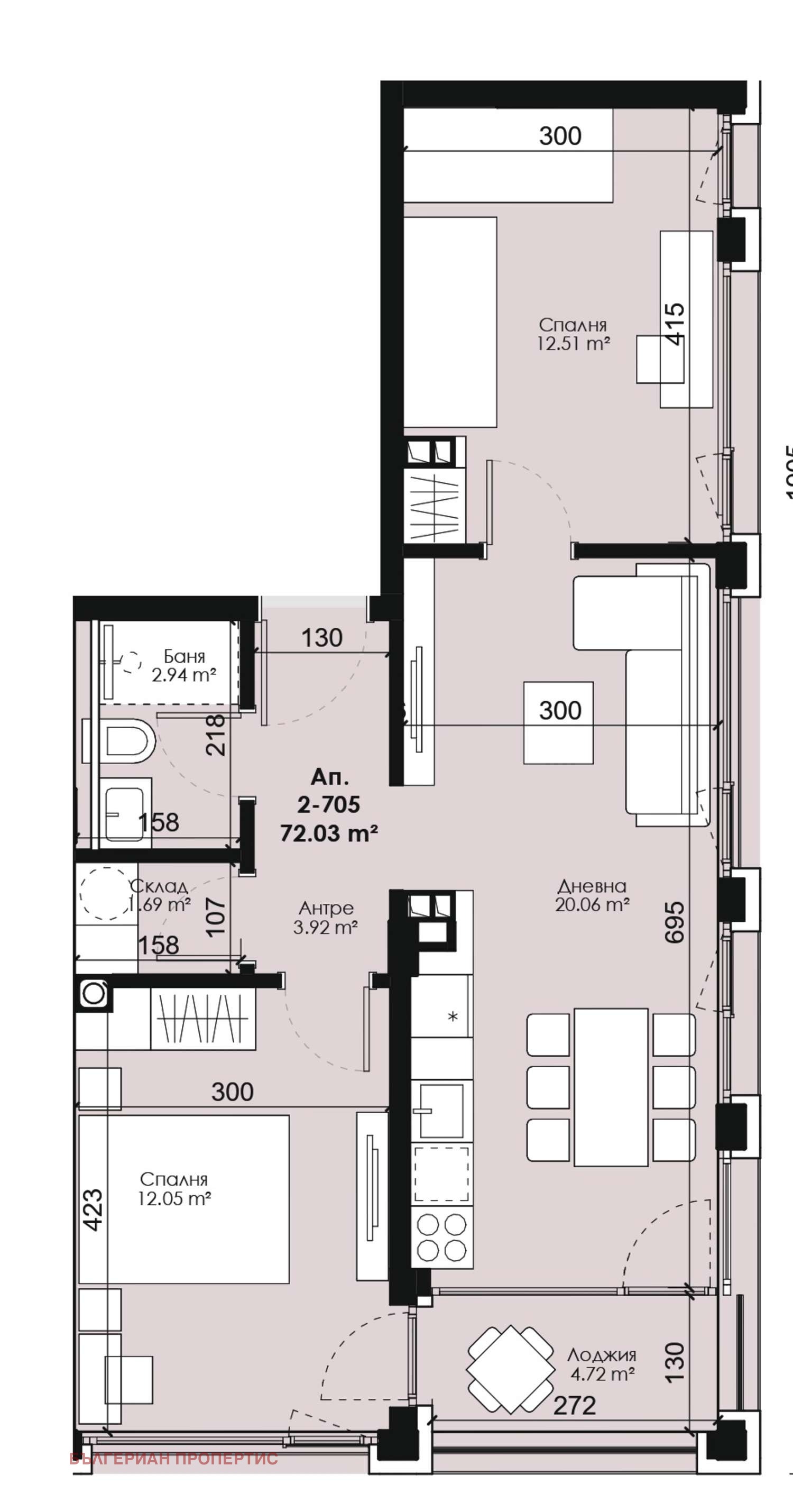 Продава 3-СТАЕН, гр. Костинброд, област София област, снимка 4 - Апартаменти - 54730990