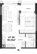 Продава 2-СТАЕН, гр. София, Овча купел 1, снимка 2
