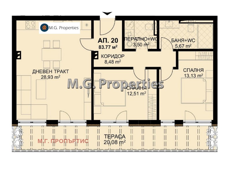 À venda  2 quartos Varna , Briz , 121 m² | 88205231 - imagem [2]