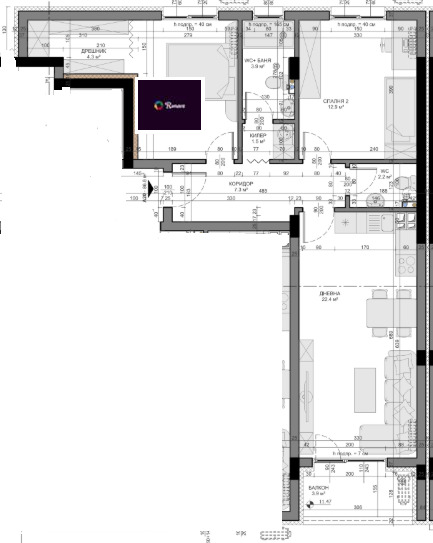 Na prodej  2 ložnice Varna , Vladislav Varnenčik 1 , 101 m2 | 41405235 - obraz [5]