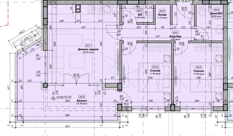 Продава 3-СТАЕН, гр. Варна, к.к. Чайка, снимка 4 - Апартаменти - 53440643