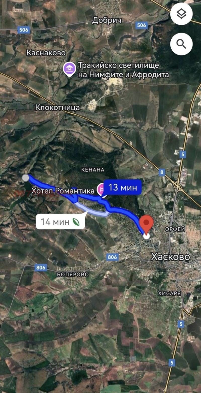 Продава ПАРЦЕЛ, гр. Хасково, в.з. Хасково, снимка 3 - Парцели - 52780858