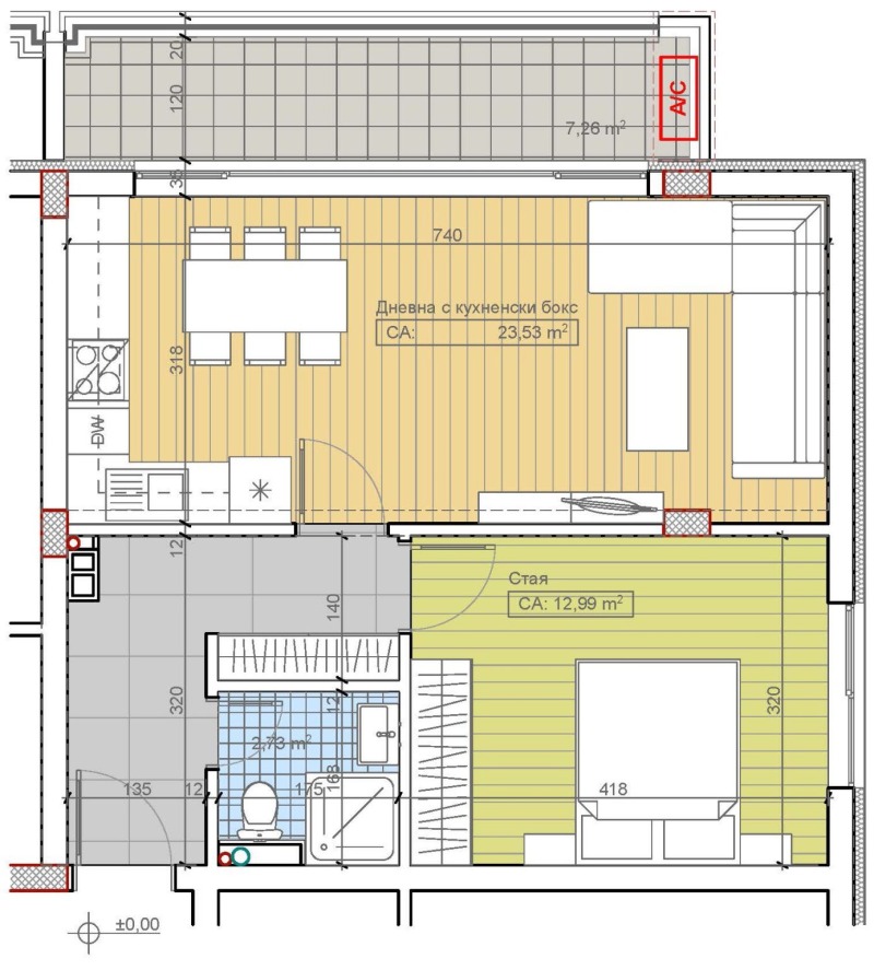 Продава 2-СТАЕН, гр. София, Бояна, снимка 1 - Aпартаменти - 49559976