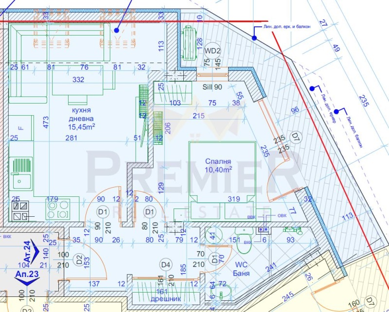 Продава 2-СТАЕН, гр. Варна, Лятно кино Тракия, снимка 4 - Апартаменти - 52559592