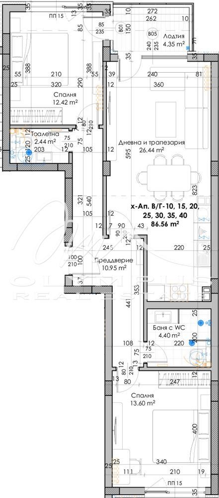 Продава 3-СТАЕН, гр. Пловдив, Южен, снимка 2 - Aпартаменти - 48013474