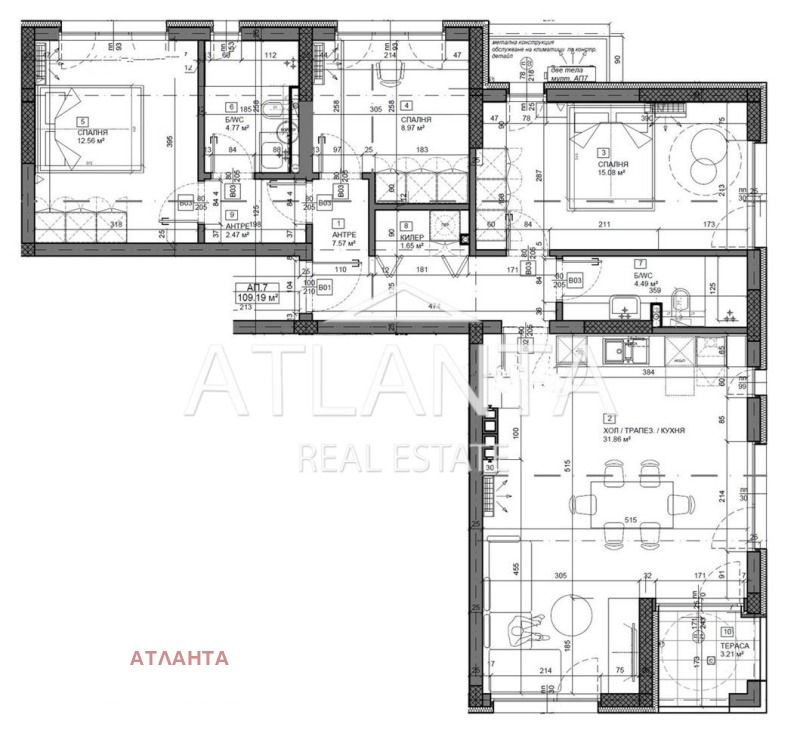 Продава 4-СТАЕН, гр. Варна, Виница, снимка 3 - Апартаменти - 52402554
