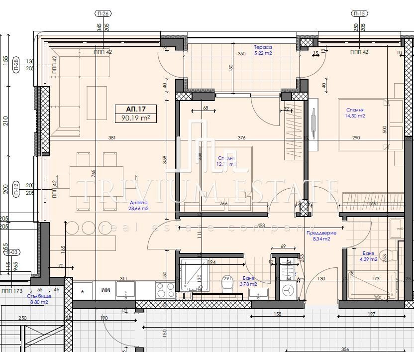 Продава 3-СТАЕН, гр. Пловдив, Беломорски, снимка 3 - Апартаменти - 55720678