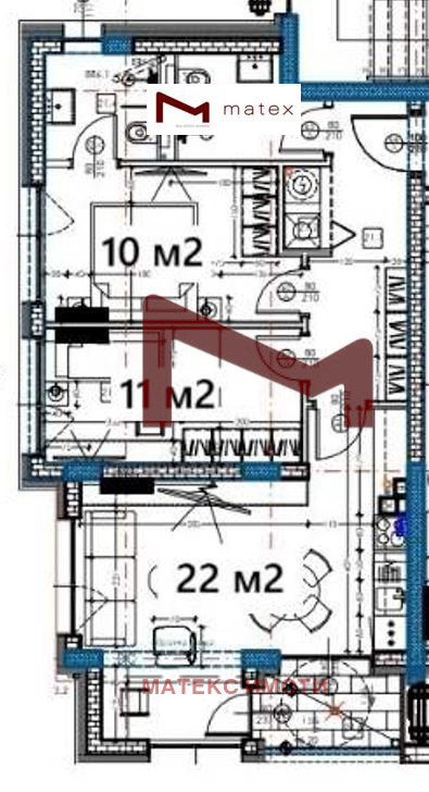 Til salgs  2 soverom Varna , Tsveten kvartal , 91 kvm | 33029394 - bilde [2]