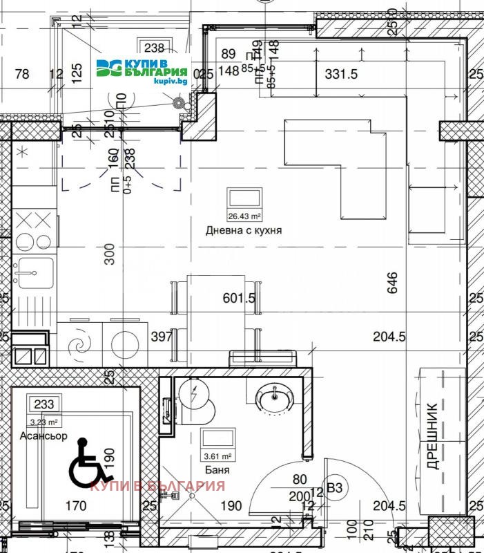 Продава 1-СТАЕН, гр. Варна, Виница, снимка 3 - Апартаменти - 52467452